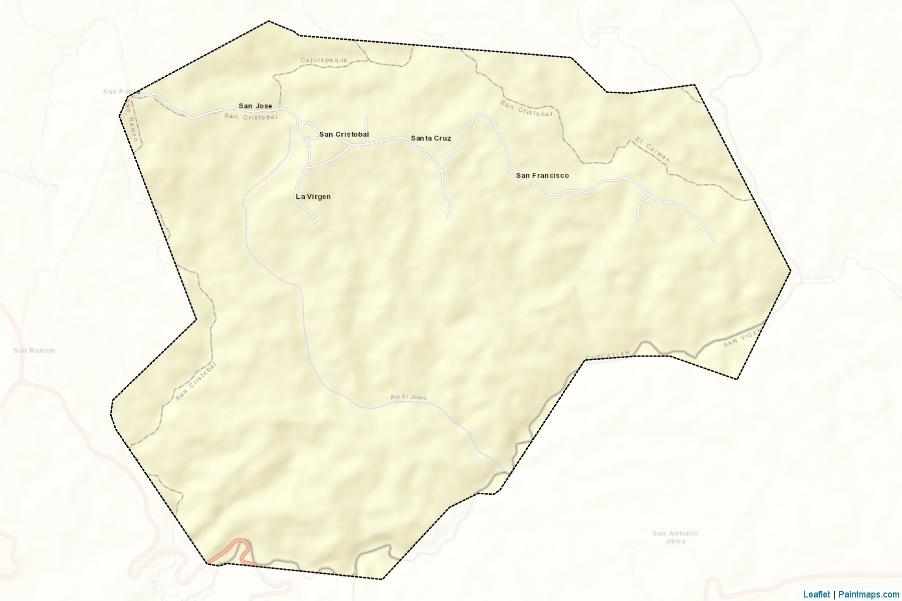 Muestras de recorte de mapas San Cristobal (Cuscatlán)-2