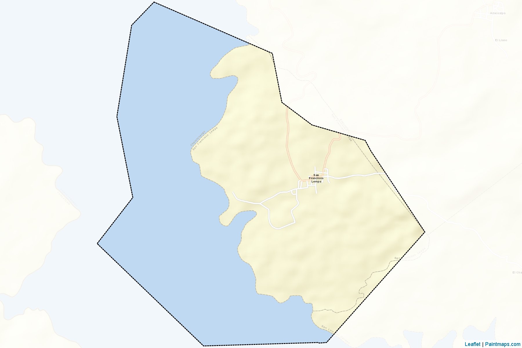 San Francisco Lempa (Chalatenango) Map Cropping Samples-2