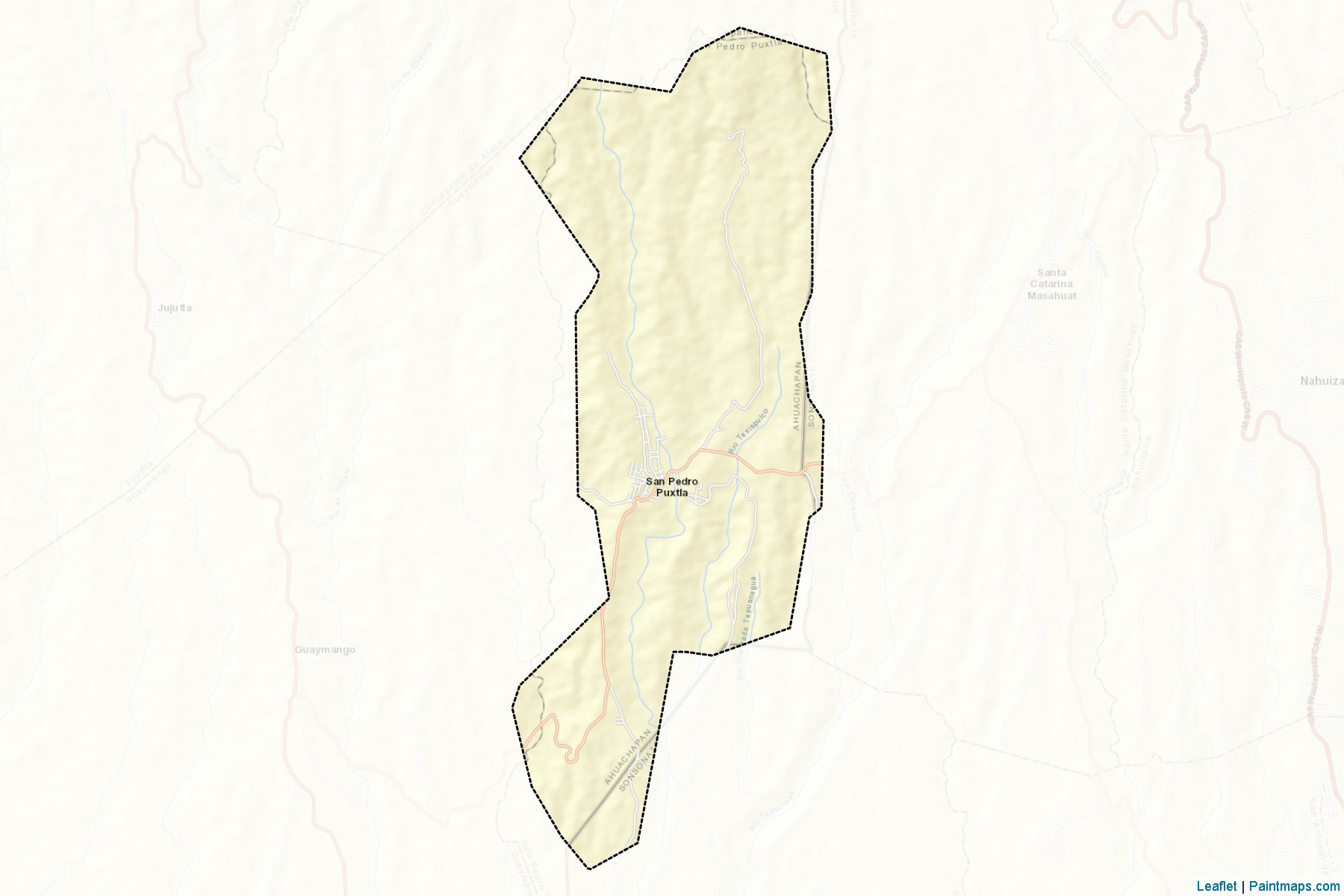 Muestras de recorte de mapas San Pedro Puxtla (Ahuachapán)-2