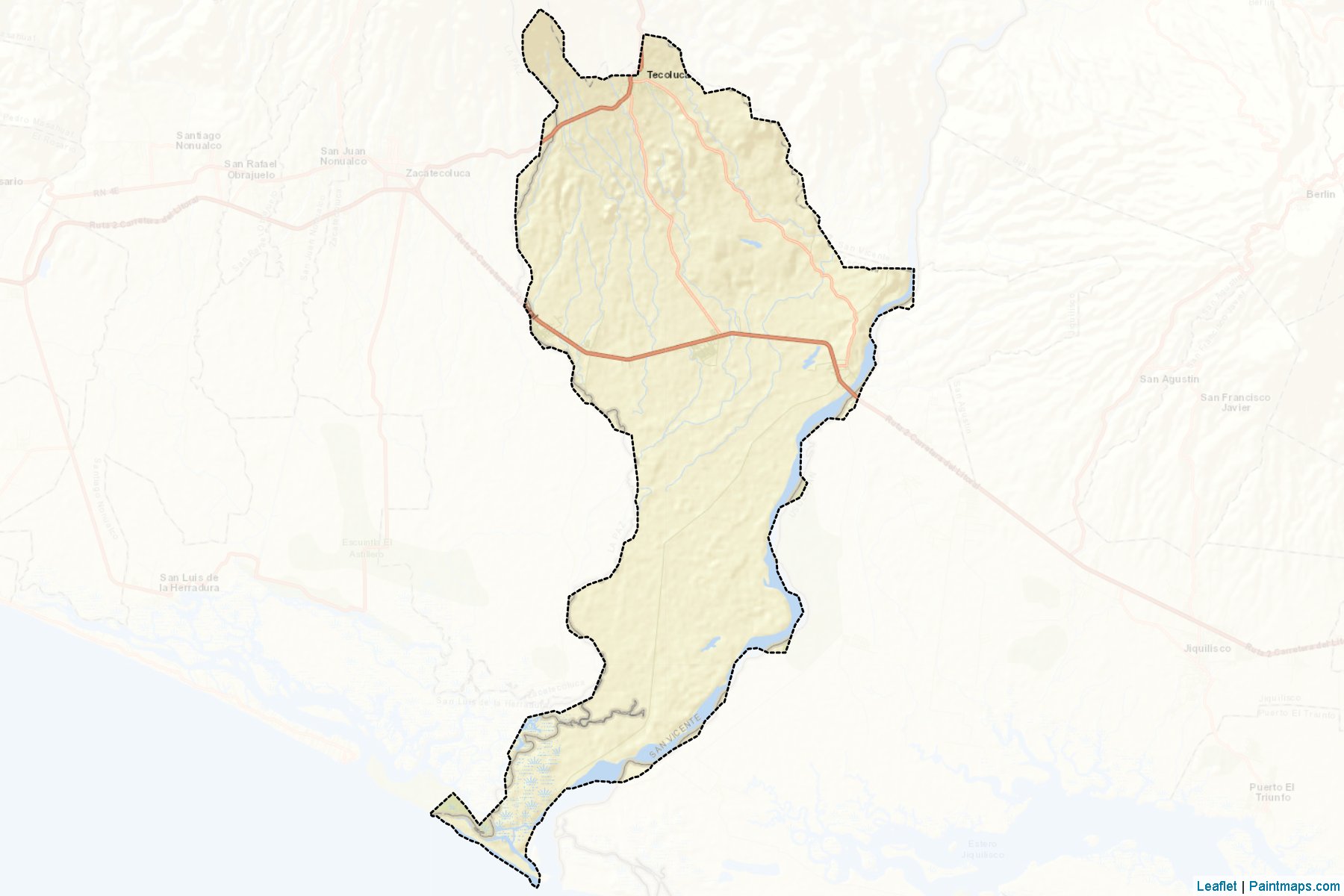 Muestras de recorte de mapas Tecoluca (San Vicente)-2