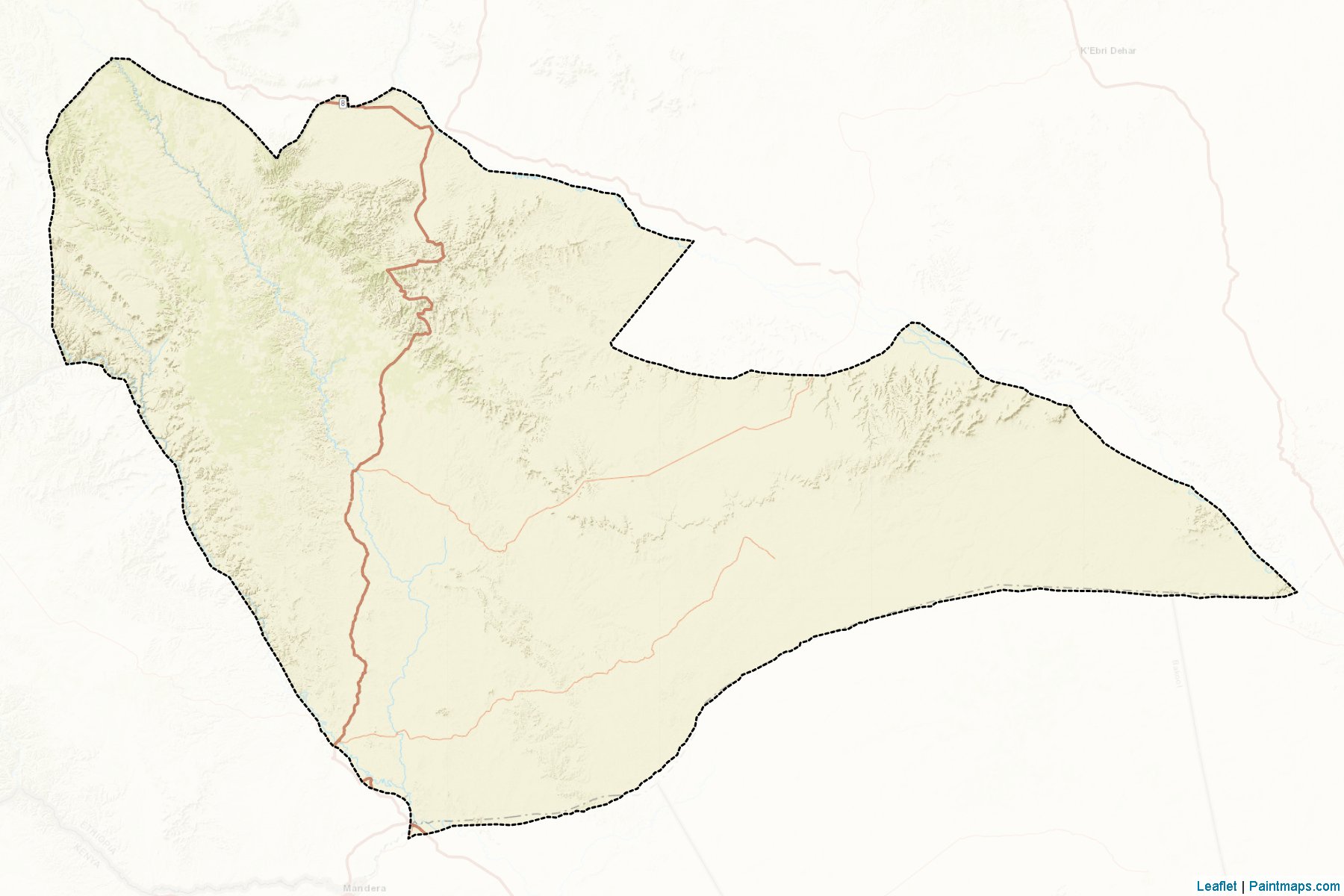 Muestras de recorte de mapas Afder (Somali)-2