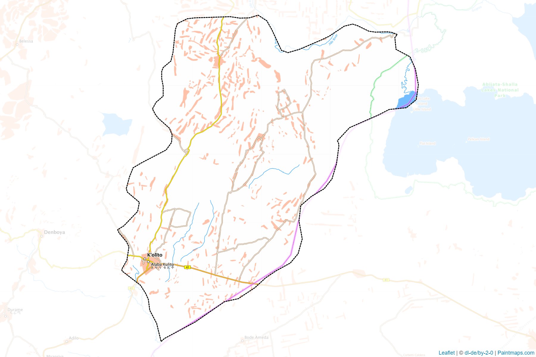 Muestras de recorte de mapas Alaba SW (Southern Nations, Nationalities and Peoples)-1