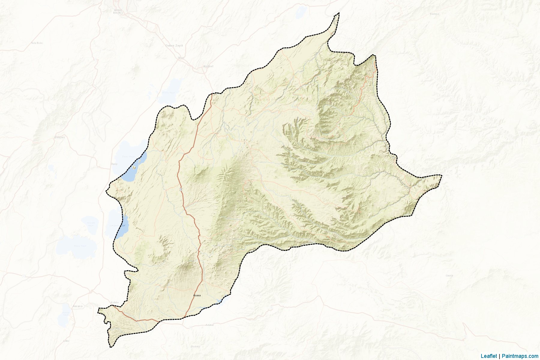 Arssi (Oromia) Map Cropping Samples-2