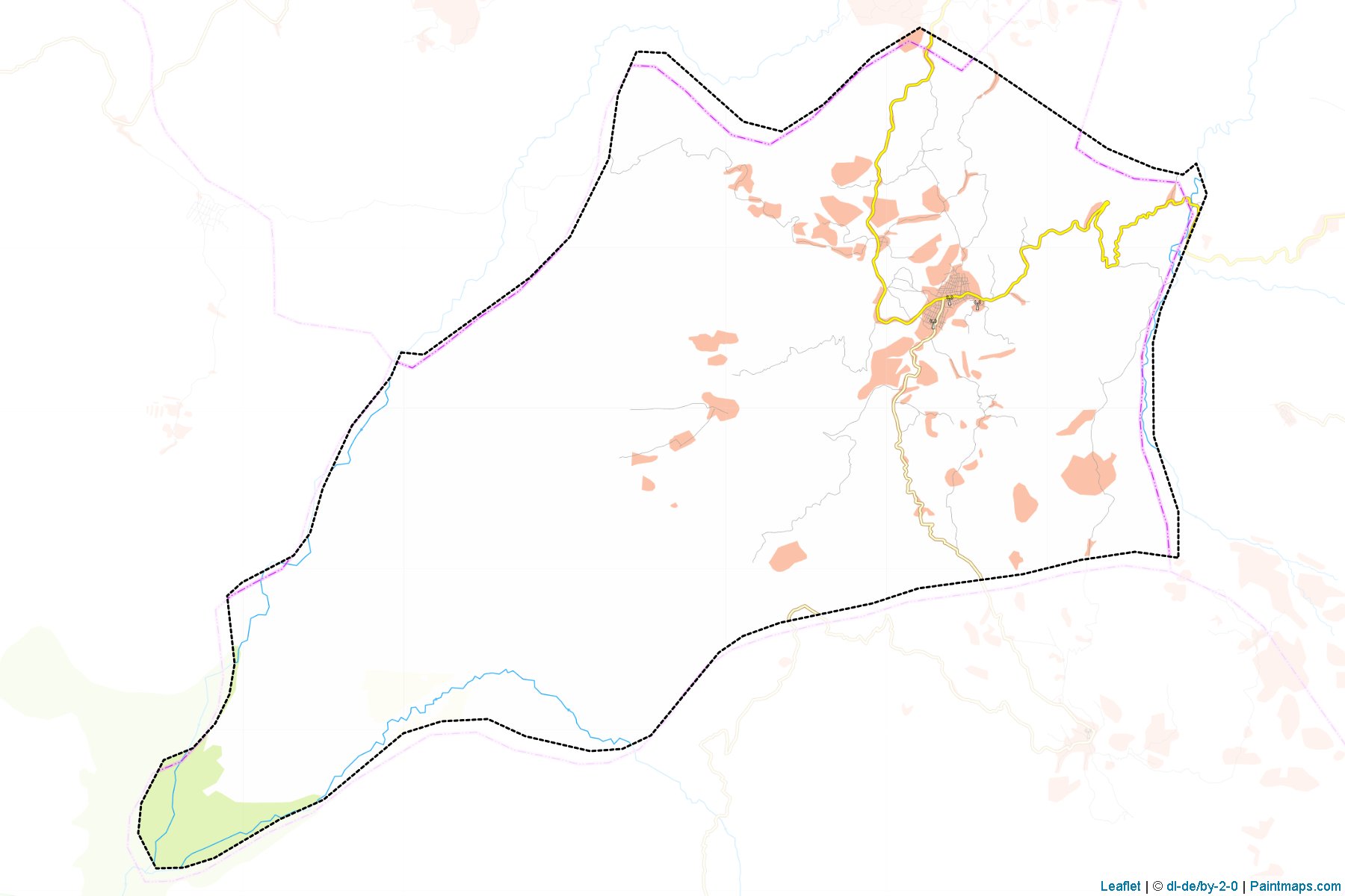 Muestras de recorte de mapas Basketo SW (Southern Nations, Nationalities and Peoples)-1