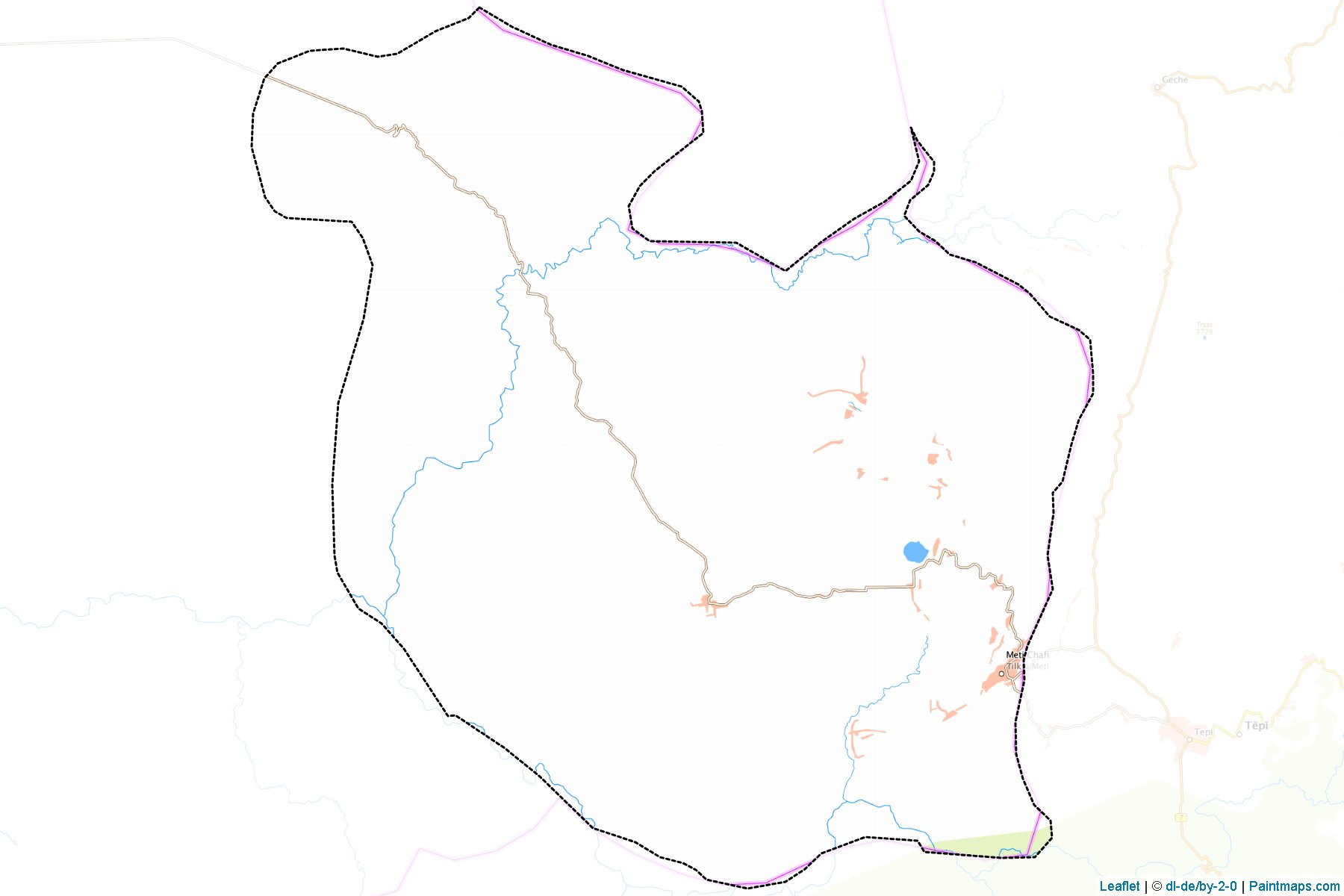 Muestras de recorte de mapas Godere (Gambella Peoples)-1