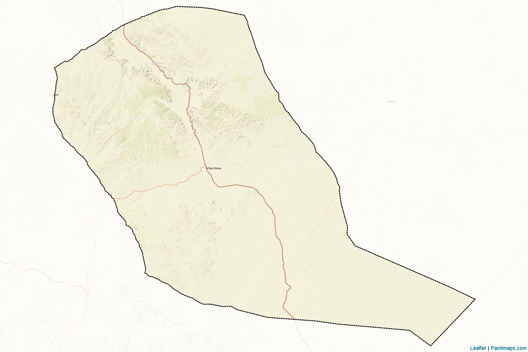 Muestras de recorte de mapas Korahe (Somali)-2