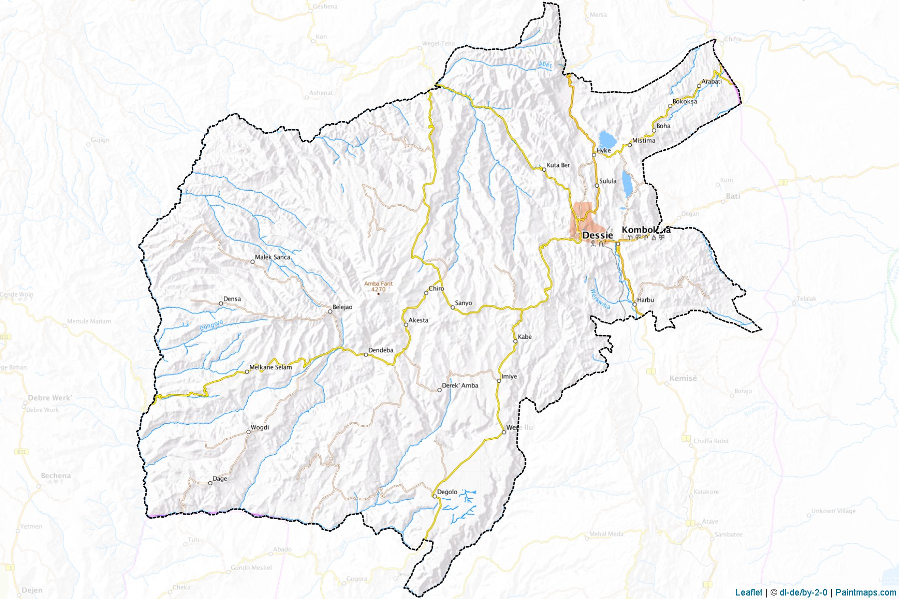 Muestras de recorte de mapas S. Wello (Amhara)-1