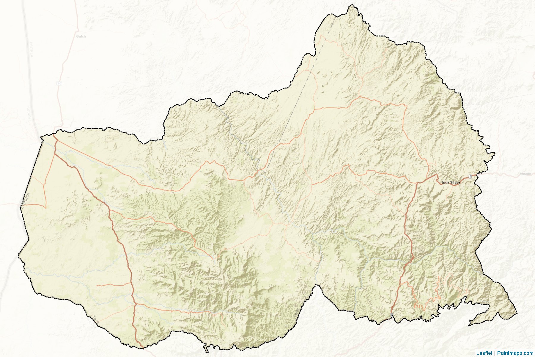 Muestras de recorte de mapas W. Tigray (Tigray)-2