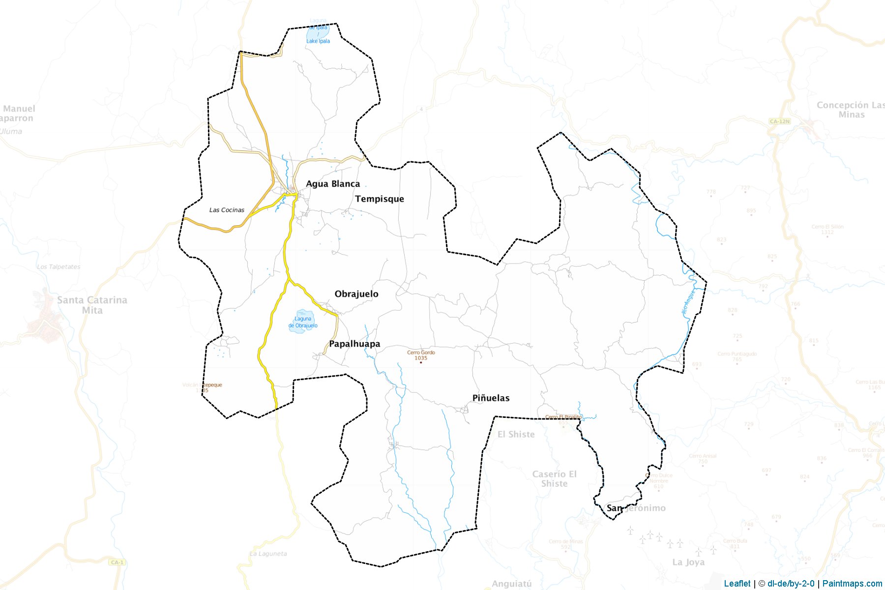 Agua Blanca (Jutiapa) Map Cropping Samples-1