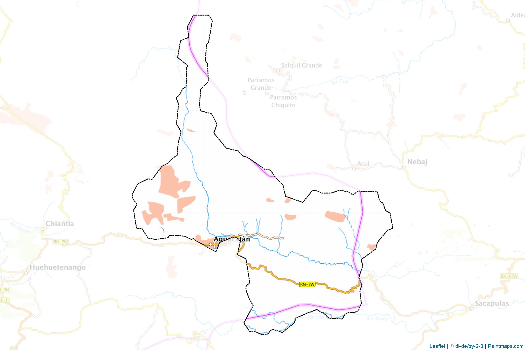 Muestras de recorte de mapas Aguacatan (Huehuetenango)-1