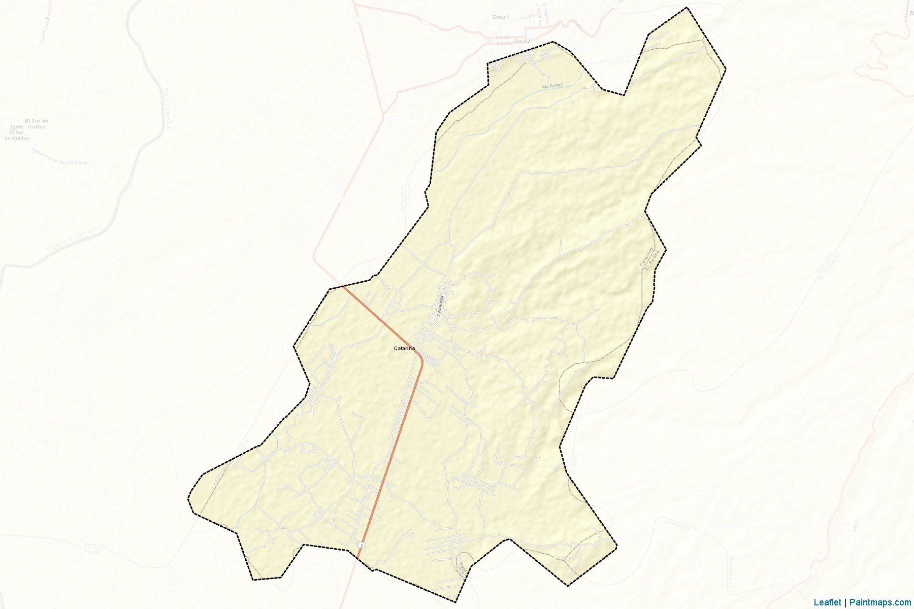 Muestras de recorte de mapas Catarina (San Marcos)-2