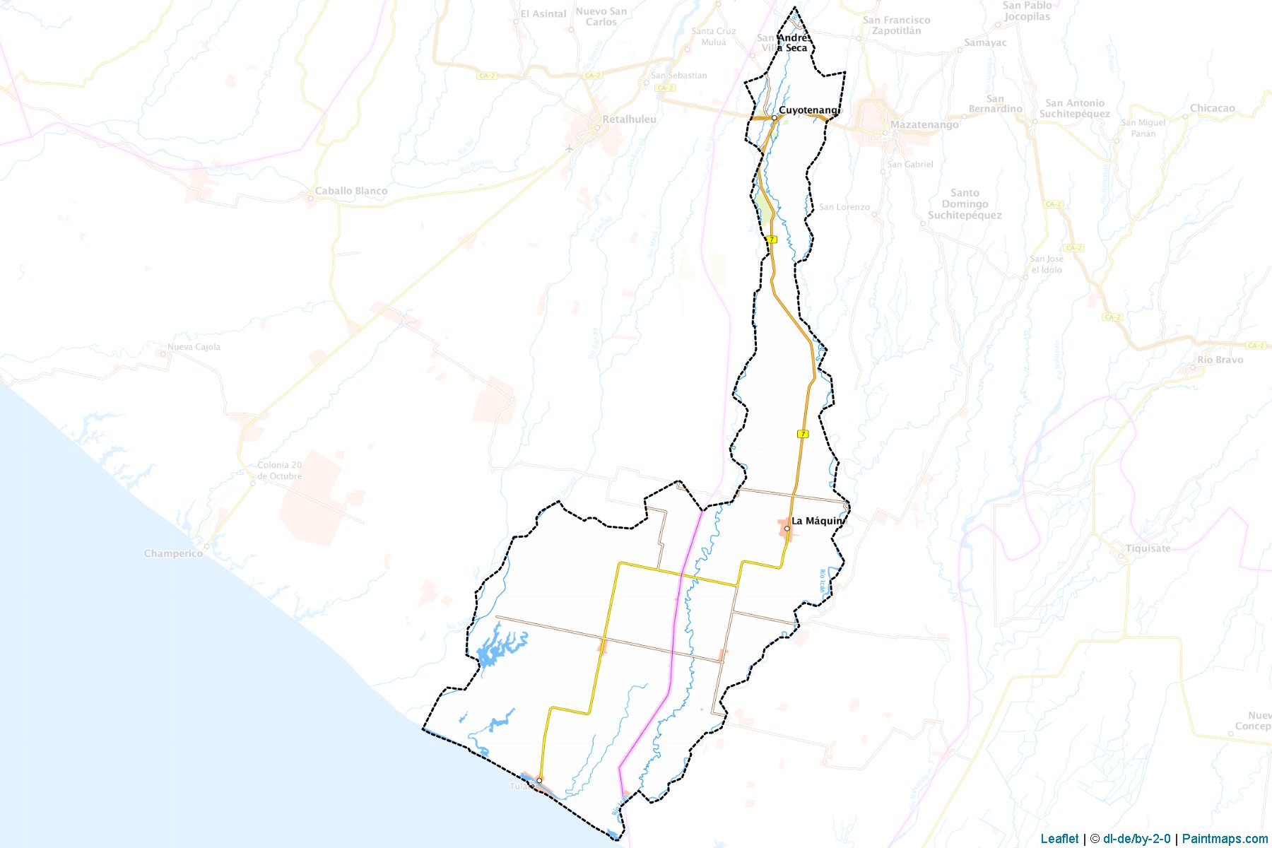 Muestras de recorte de mapas Cuyotenango (Suchitepéquez)-1