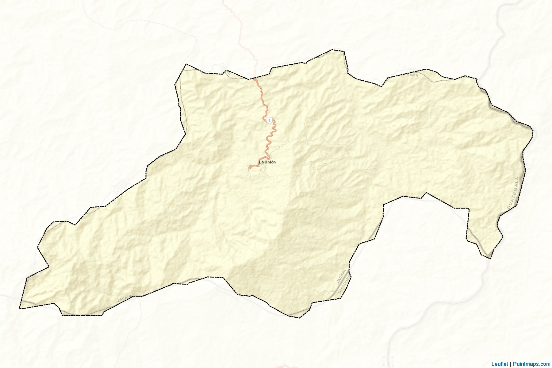 Muestras de recorte de mapas La Union (Zacapa)-2