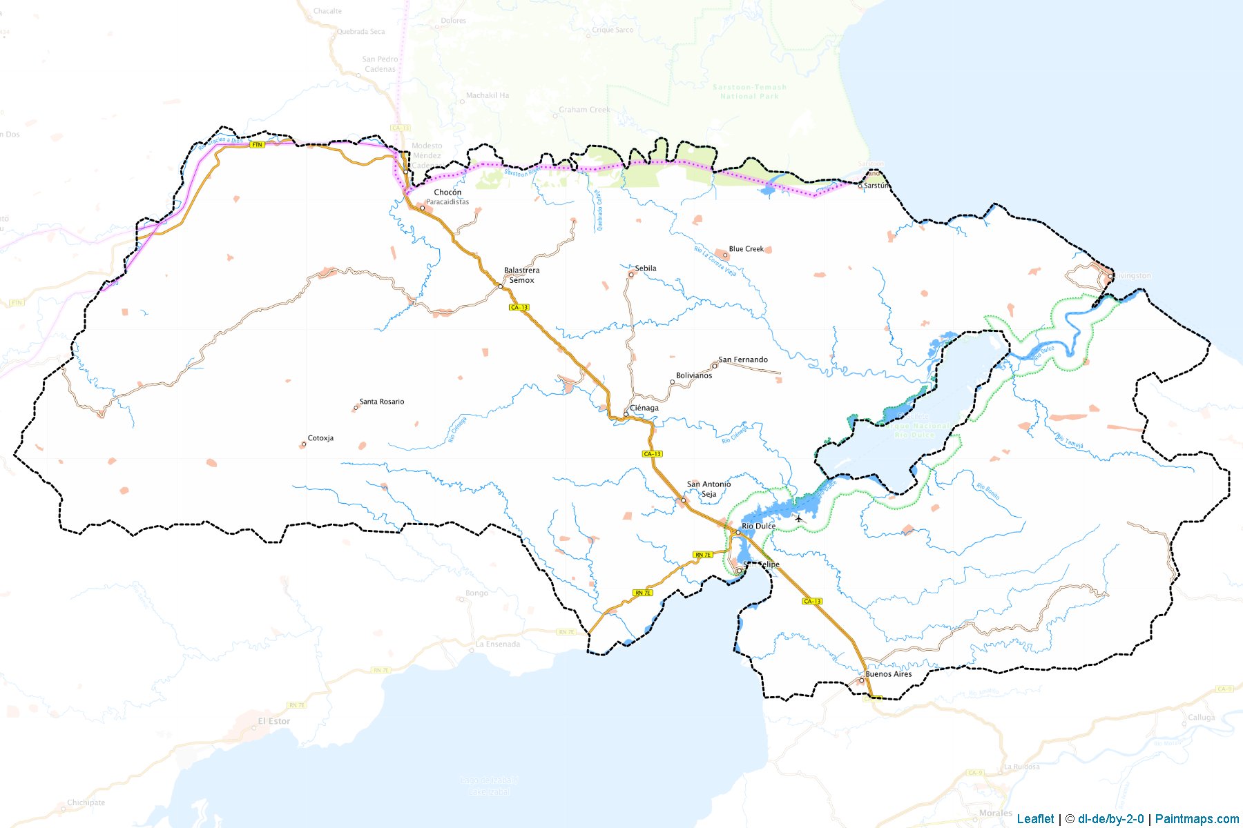 Livingston (Izabal) Map Cropping Samples-1