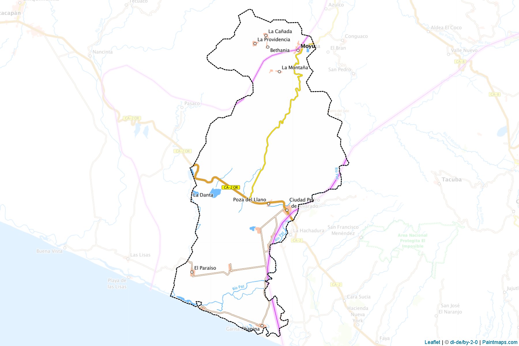 Muestras de recorte de mapas Moyuta (Jutiapa)-1