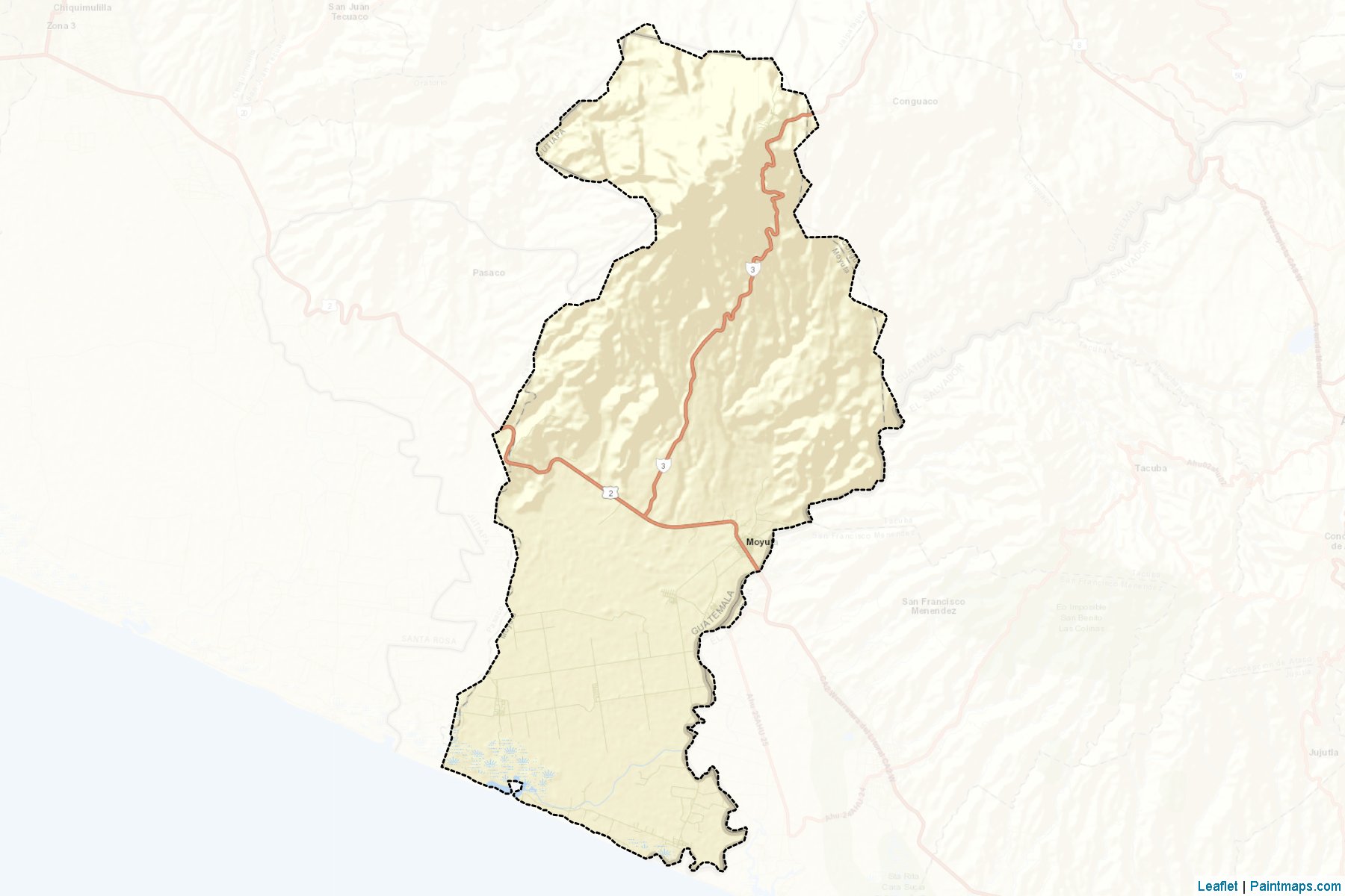 Muestras de recorte de mapas Moyuta (Jutiapa)-2