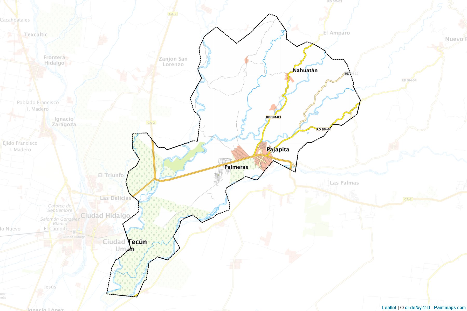 Muestras de recorte de mapas Pajapita (San Marcos)-1