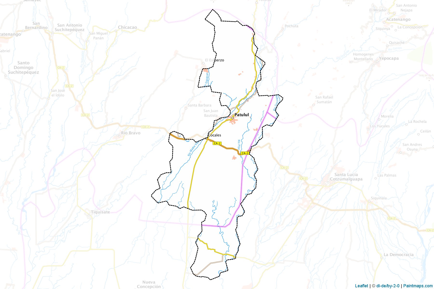 Patulul (Suchitepeque) Map Cropping Samples-1