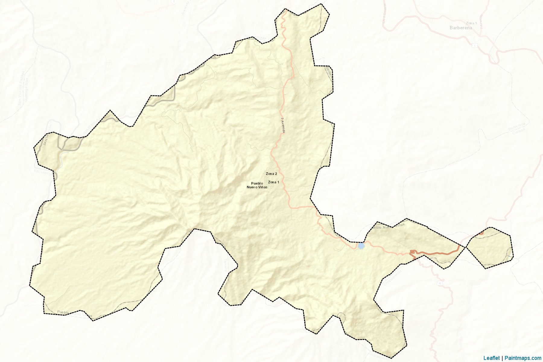 Muestras de recorte de mapas Pueblo Nuevo Vinas (Santa Rosa)-2