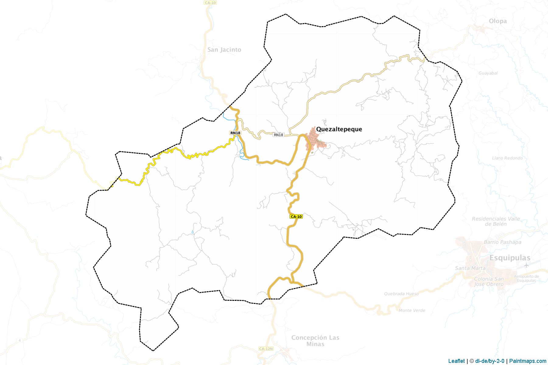 Quezaltepeque (Chiquimula) Map Cropping Samples-1