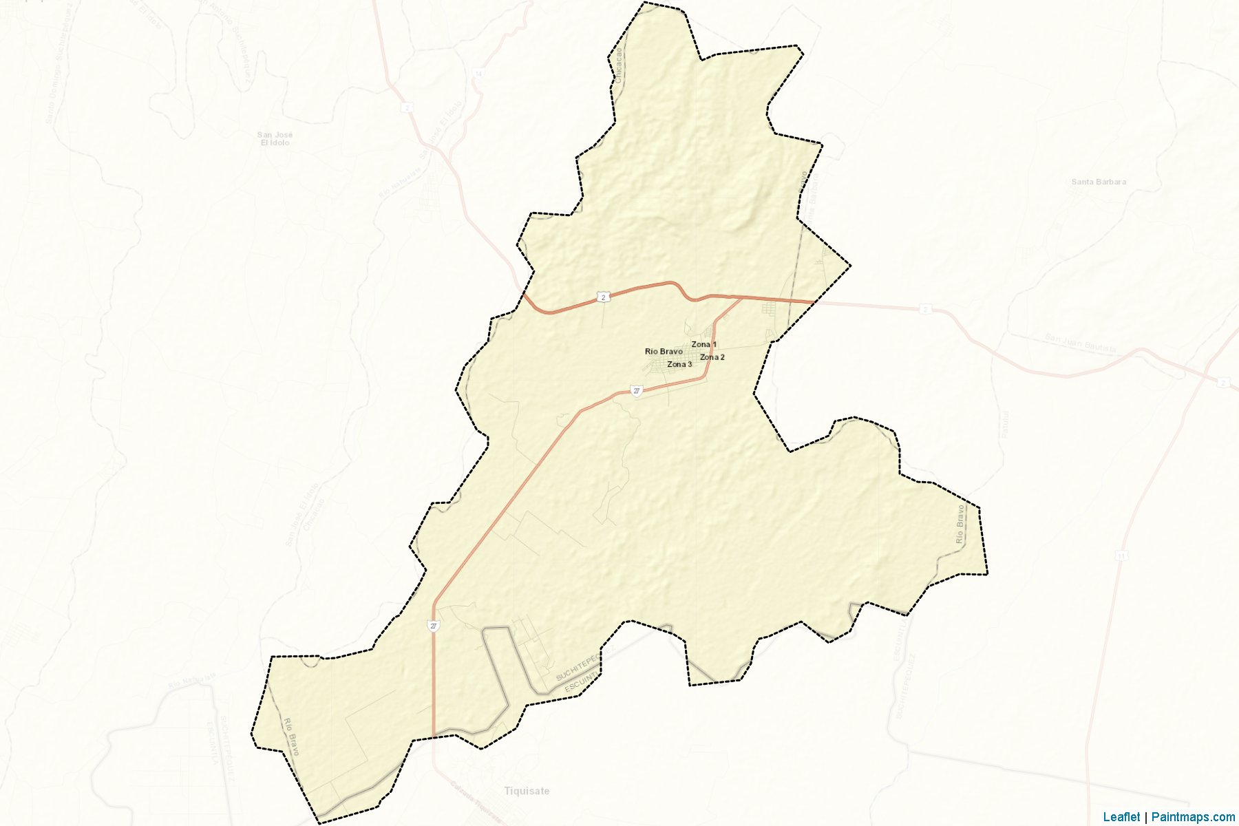 Muestras de recorte de mapas Rio Bravo (Suchitepéquez)-2