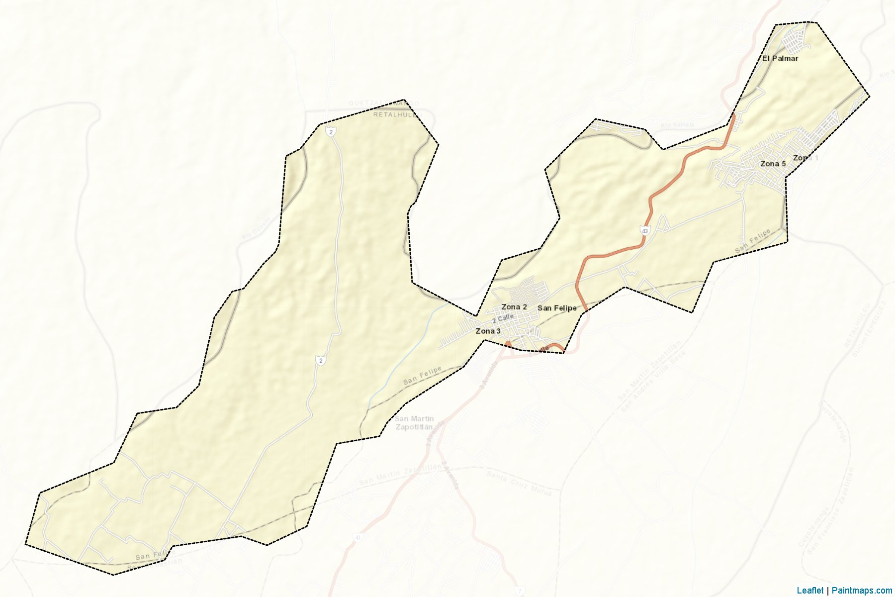 San Felipe (Retalhuleu) Map Cropping Samples-2