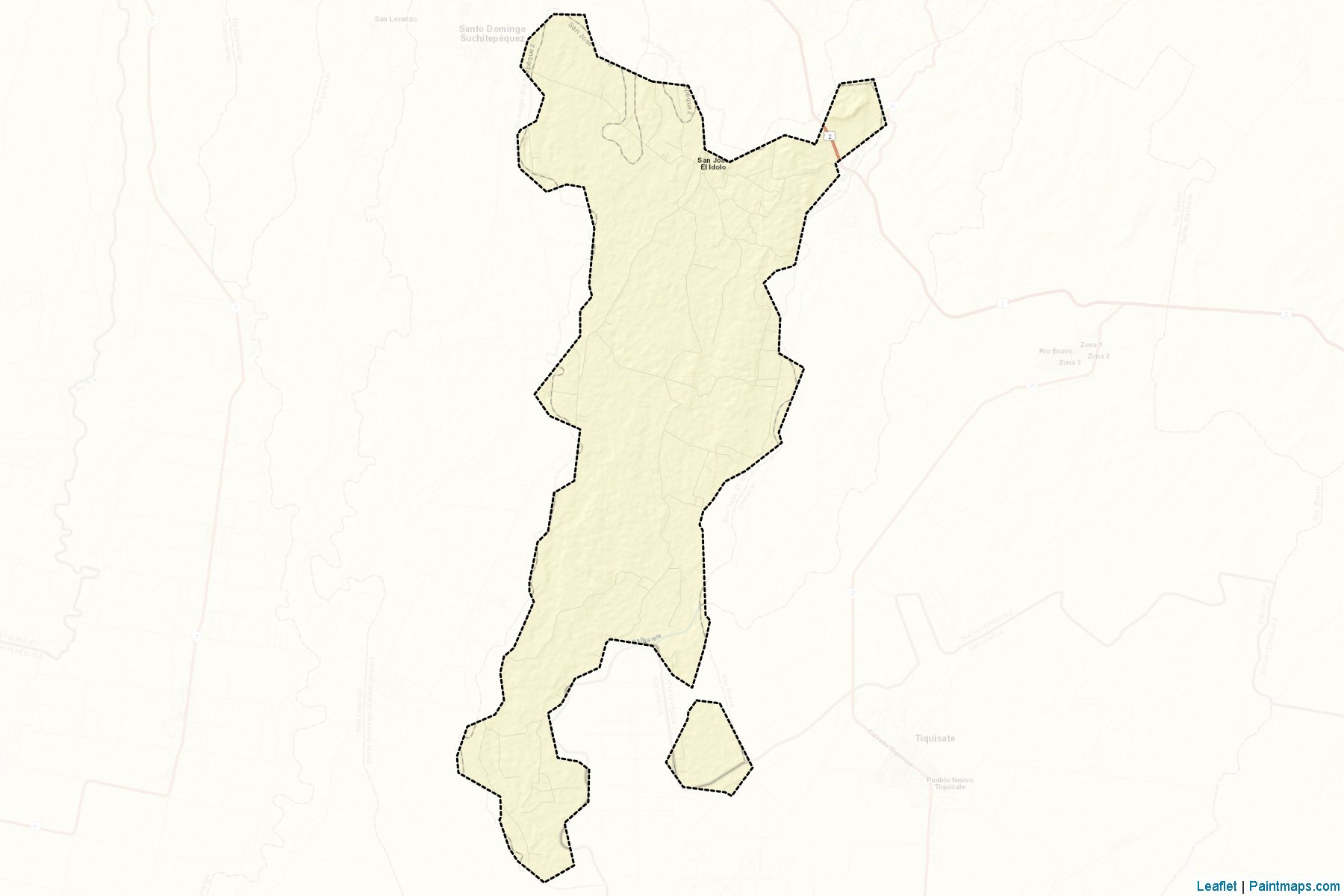 Muestras de recorte de mapas San Jose El Idolo (Suchitepéquez)-2