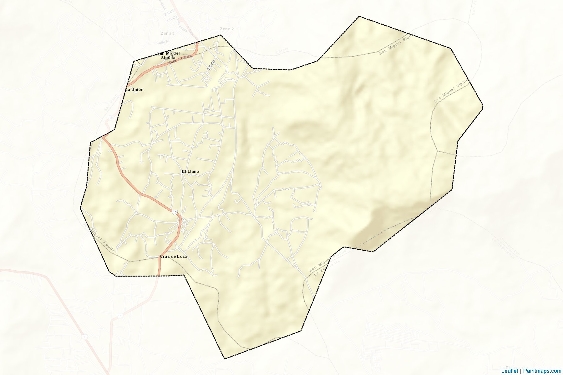 Muestras de recorte de mapas San Miguel Siguila (Quezaltenango)-2