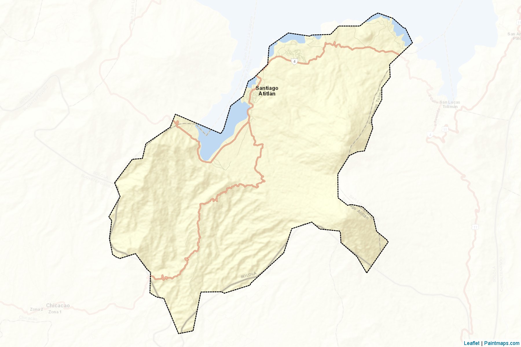 Muestras de recorte de mapas San Tiago Atitlan (Sololá)-2