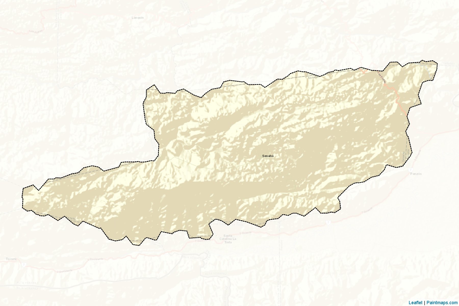 Muestras de recorte de mapas Senahu (Alta Verapaz)-2