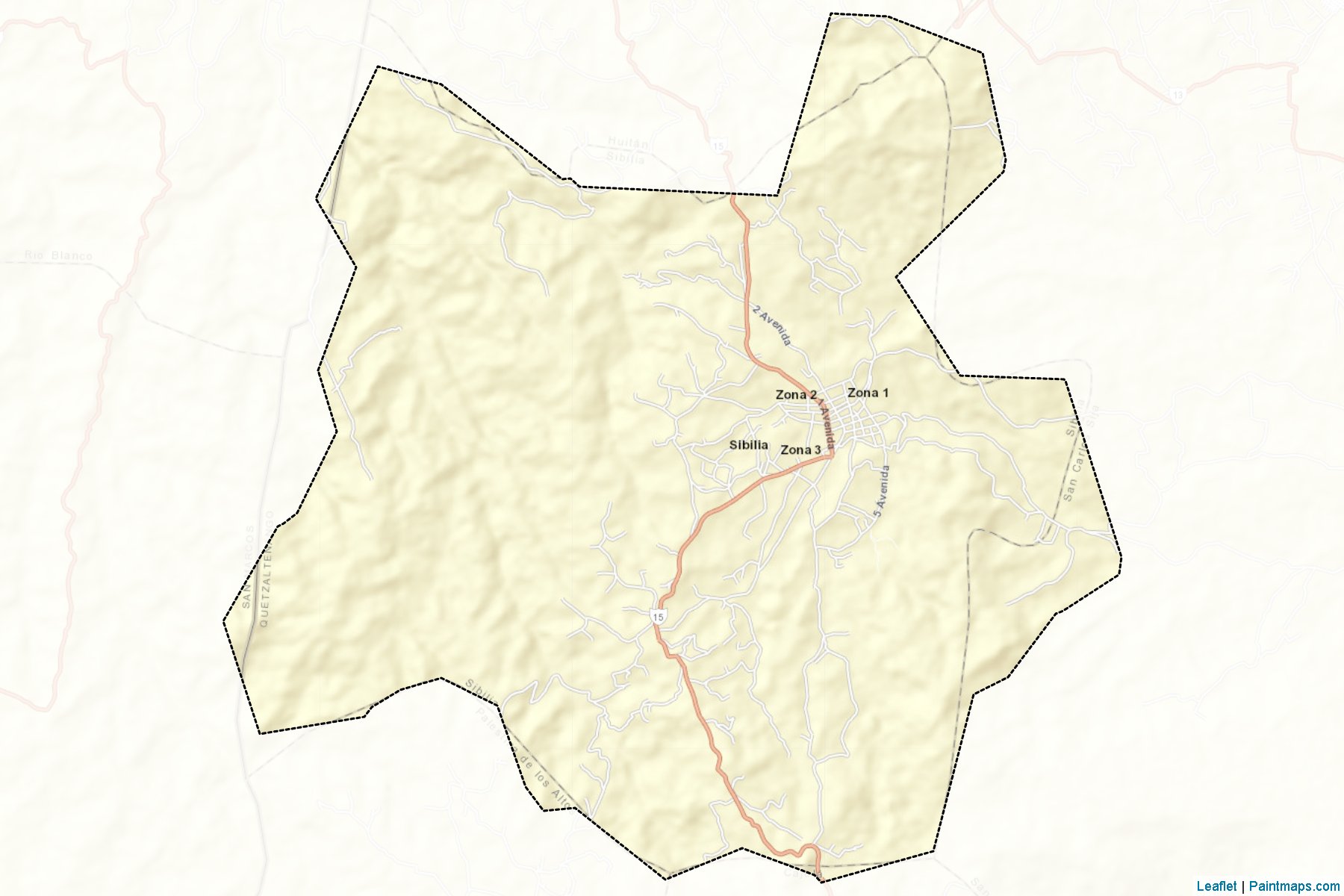 Muestras de recorte de mapas Sibilia (Quezaltenango)-2