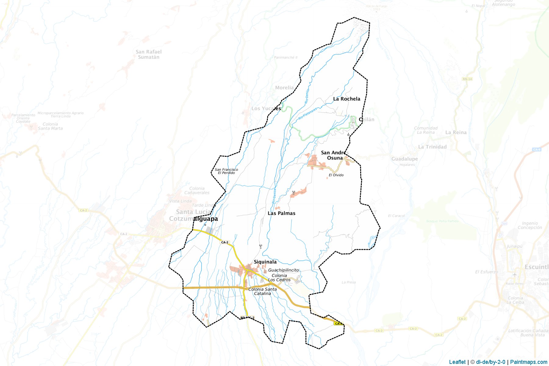 Muestras de recorte de mapas Siquinala (Escuintla)-1