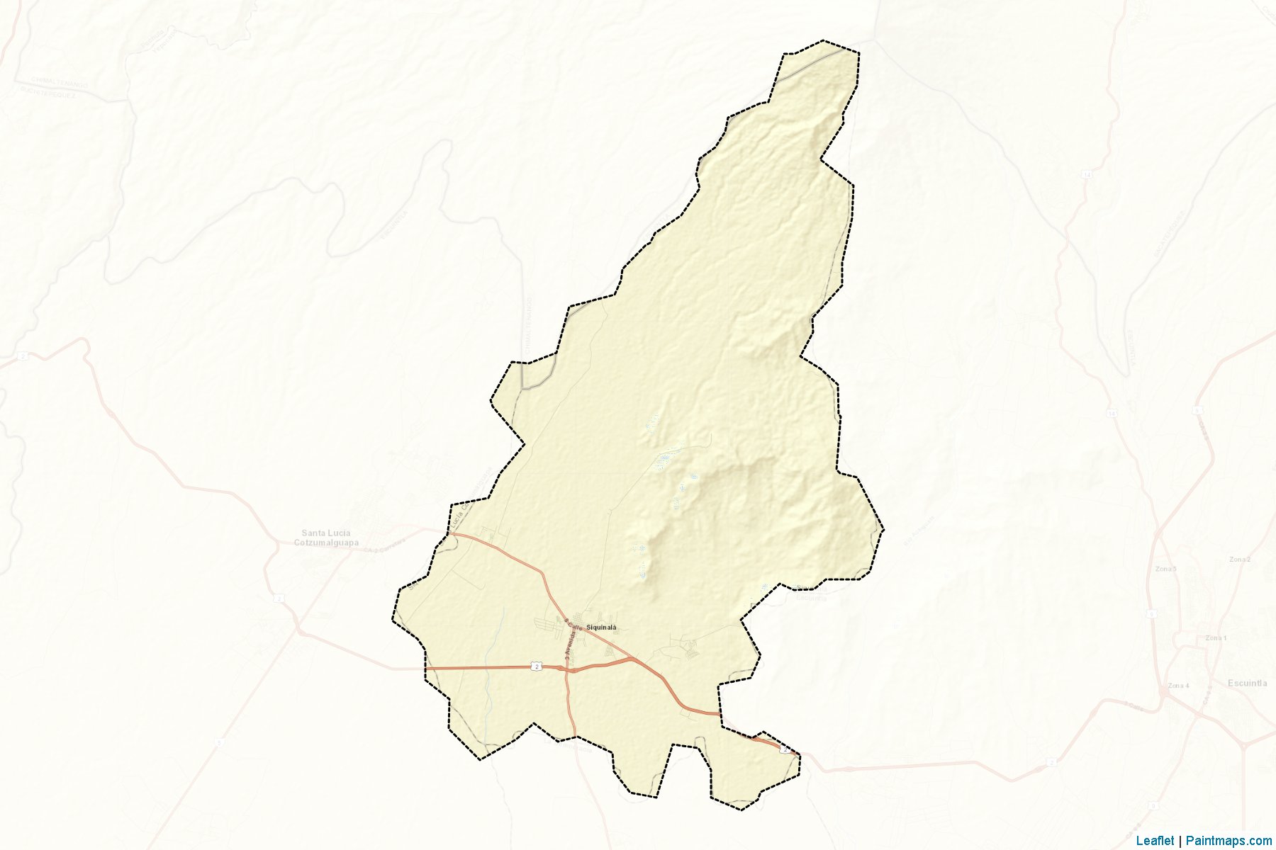 Muestras de recorte de mapas Siquinala (Escuintla)-2