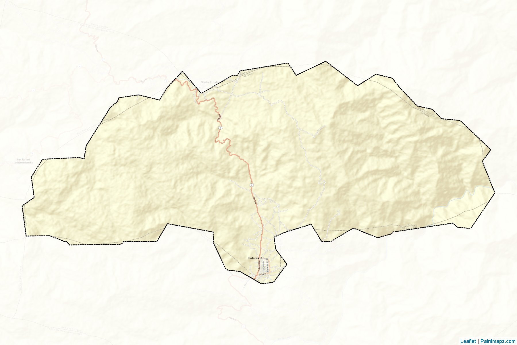 Soloma (Huehuetenango) Map Cropping Samples-2