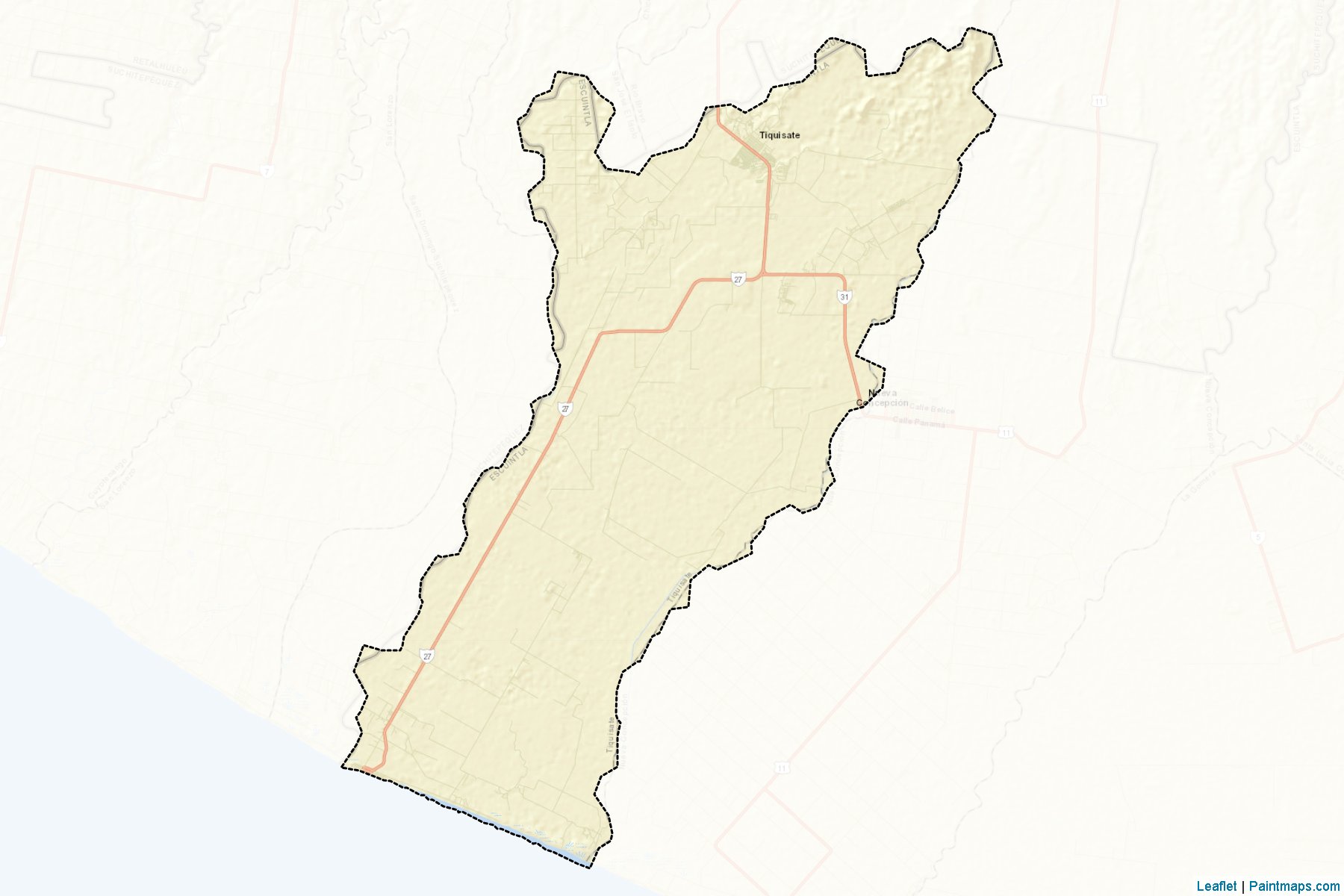 Tiquisate (Escuintla) Map Cropping Samples-2