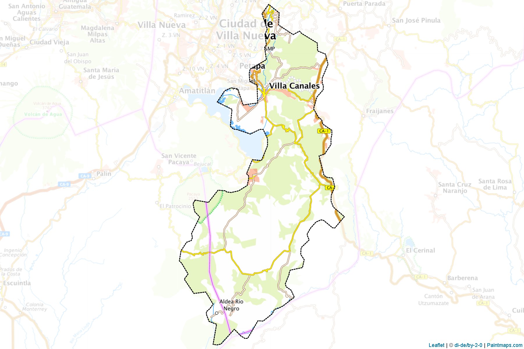 Villa Canales (Guatemala) Map Cropping Samples-1