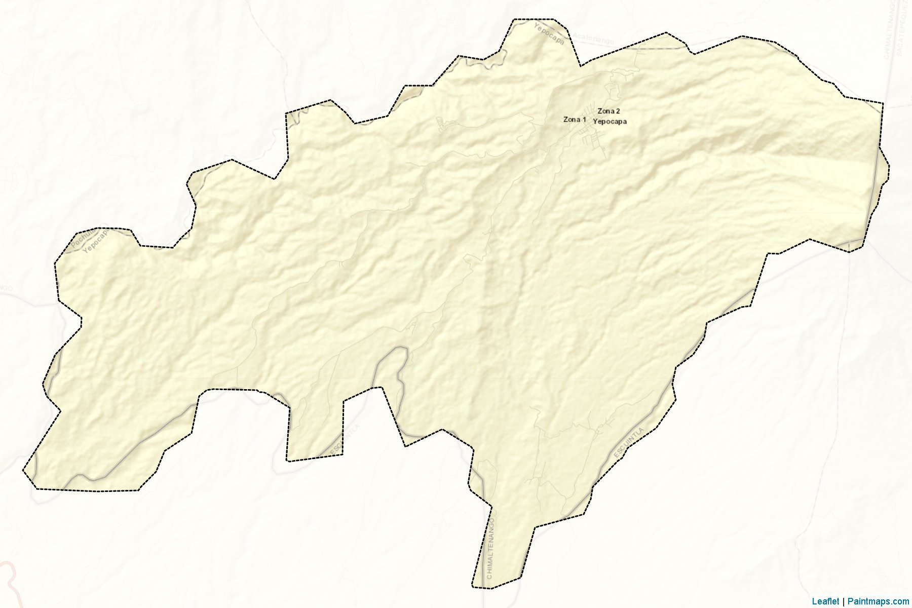 Muestras de recorte de mapas Yepocapa (Chimaltenango)-2