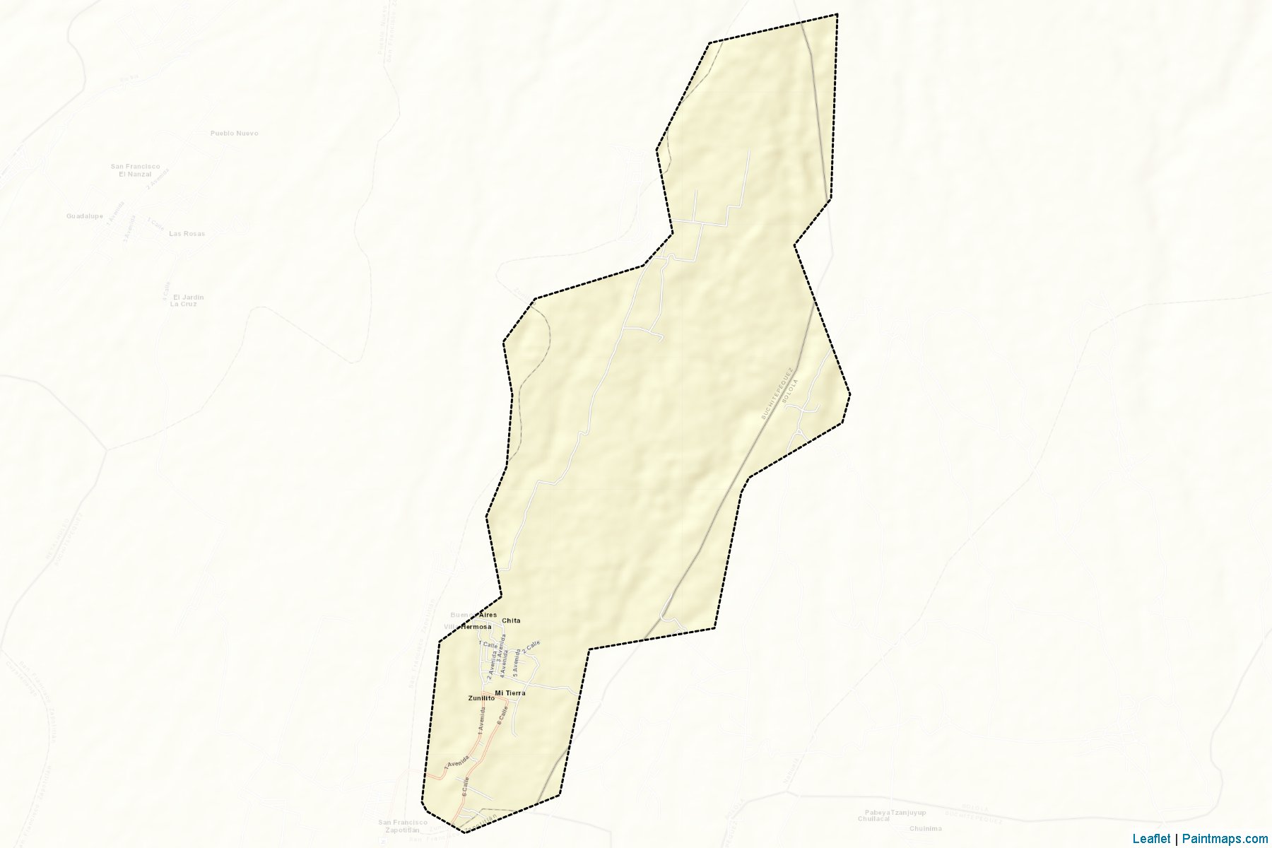 Muestras de recorte de mapas Zunilito (Suchitepéquez)-2