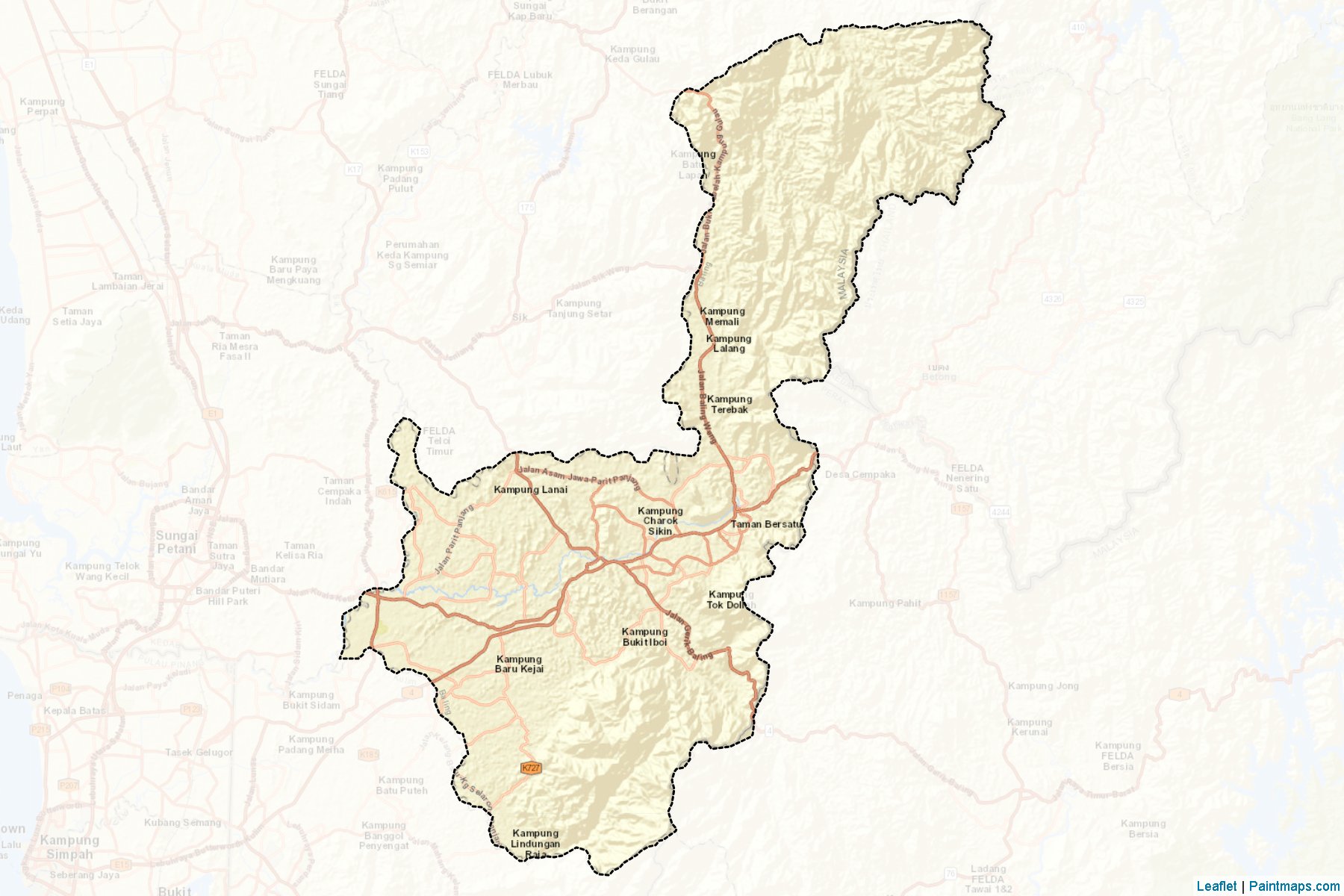 Baling (Kedah) Map Cropping Samples-2