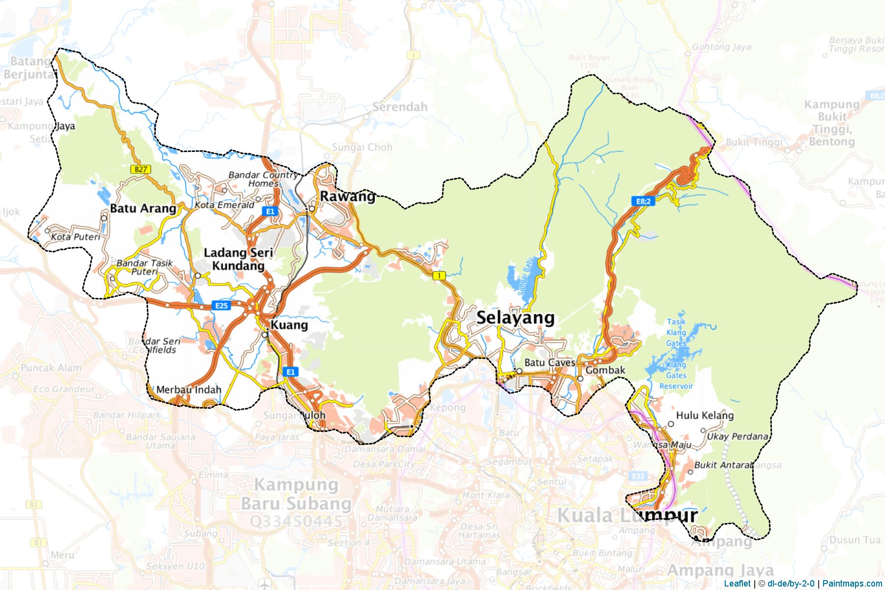 Gombak (Selangor) Map Cropping Samples-1