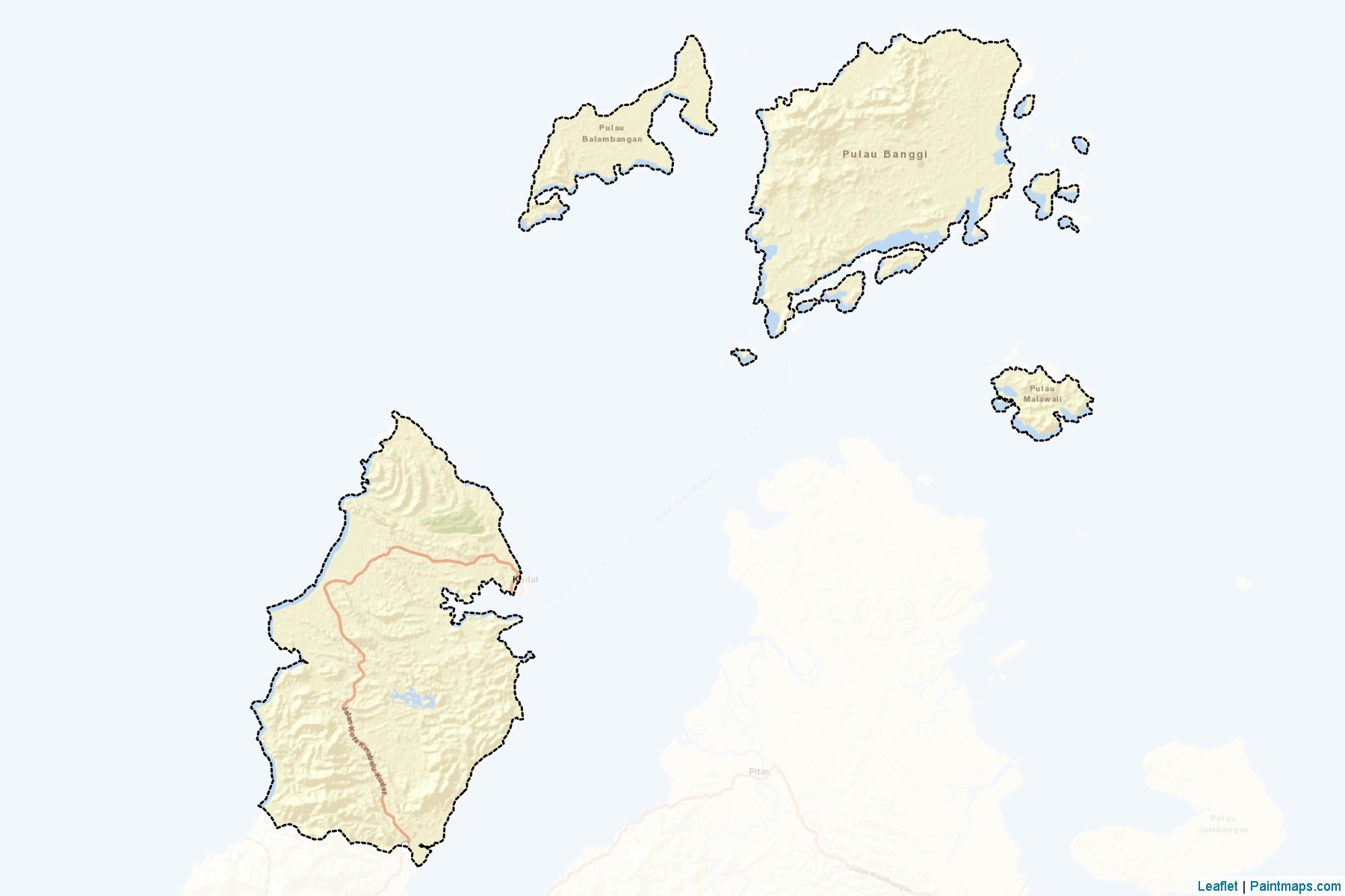 Kudat (Sabah) Map Cropping Samples-2