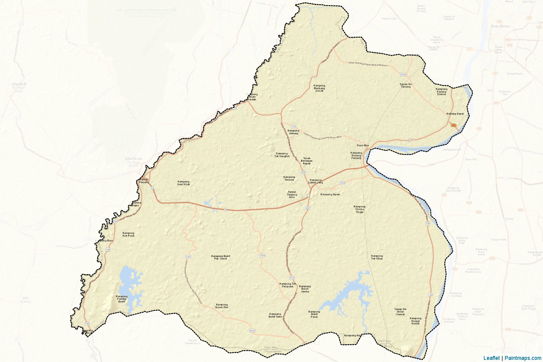 Pasir Mas (Kelantan) Map Cropping Samples-2