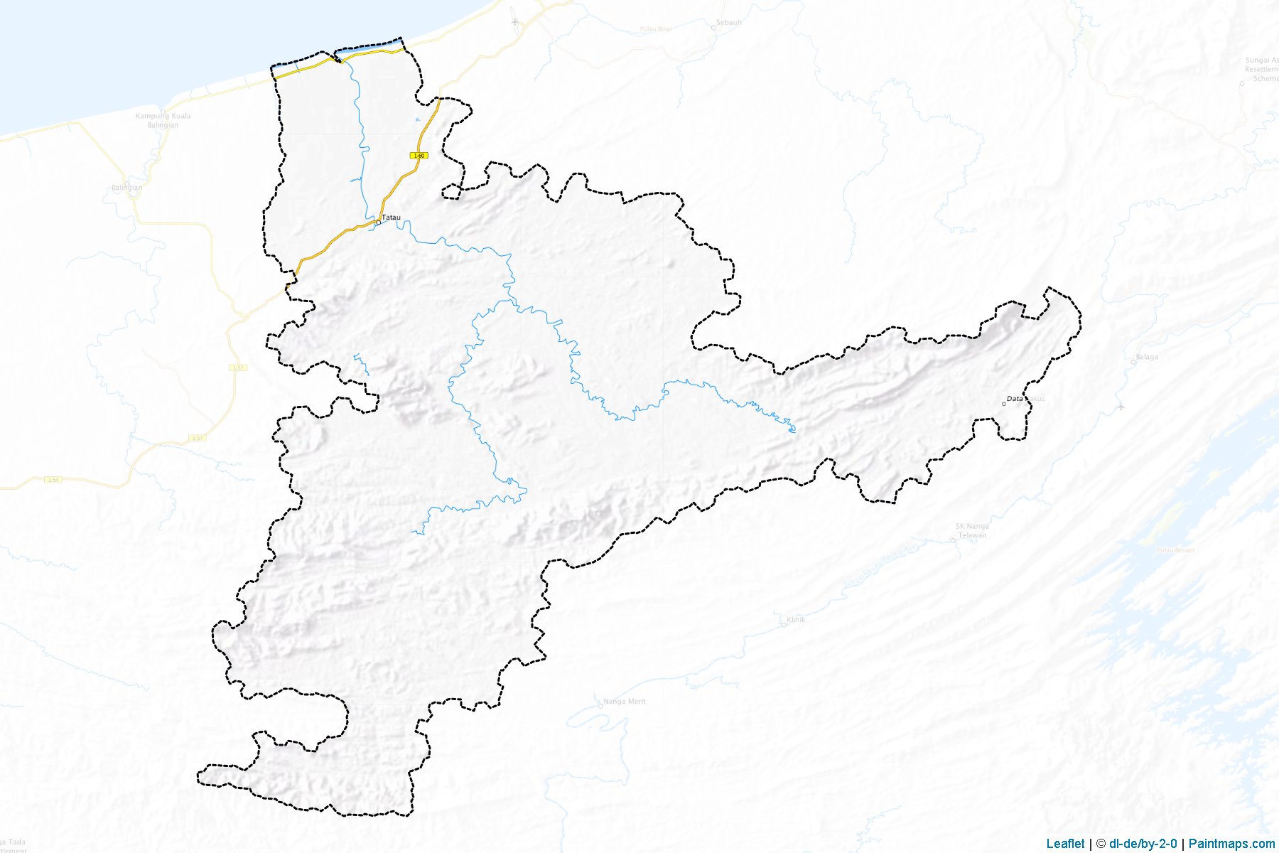 Tatau (Sarawak) Map Cropping Samples-1