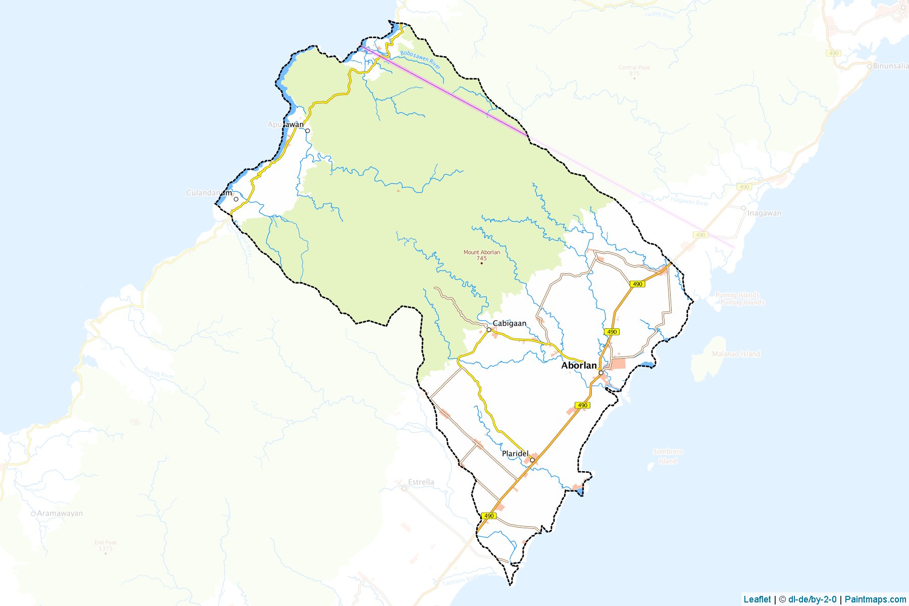 Aborlan (Palawan) Map Cropping Samples-1