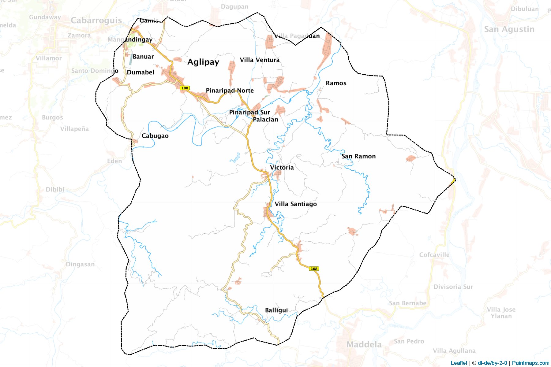 Aglipay (Quirino) Map Cropping Samples-1