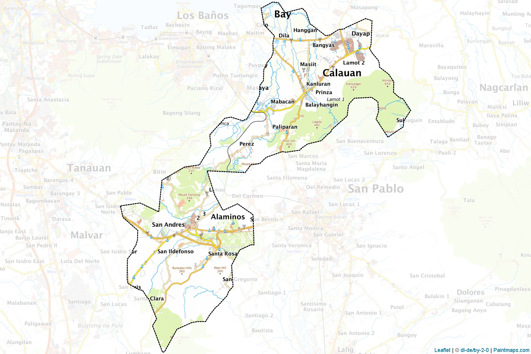 Alaminos (Laguna) Map Cropping Samples-1