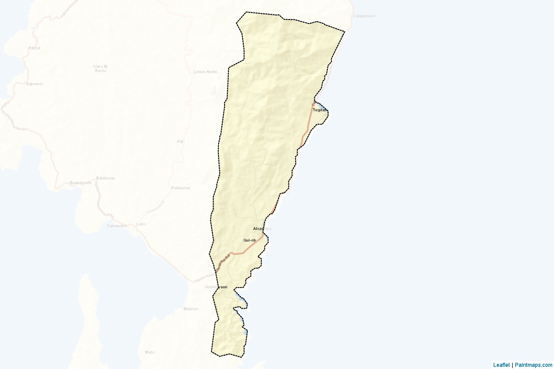 Alcantara (Romblon) Map Cropping Samples-2