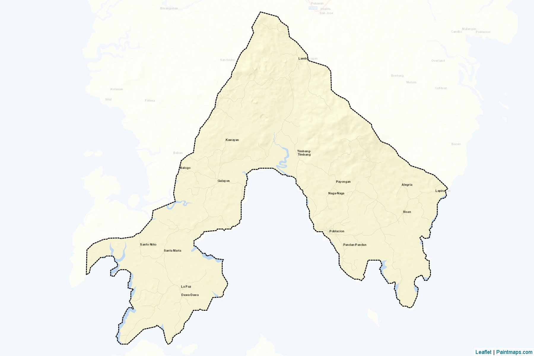 Alicia (Zamboanga Sibugay) Map Cropping Samples-2