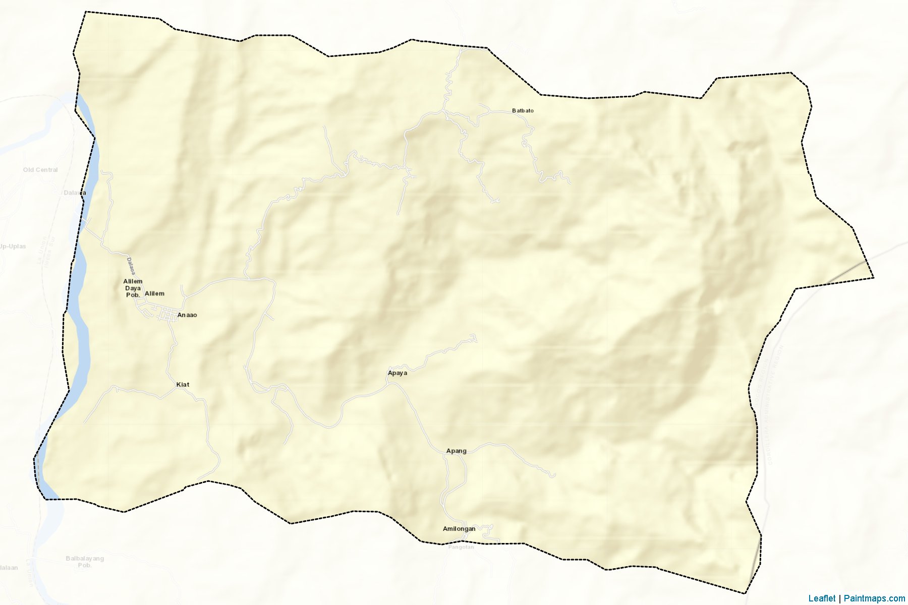 Alilem (Ilocos Sur) Map Cropping Samples-2