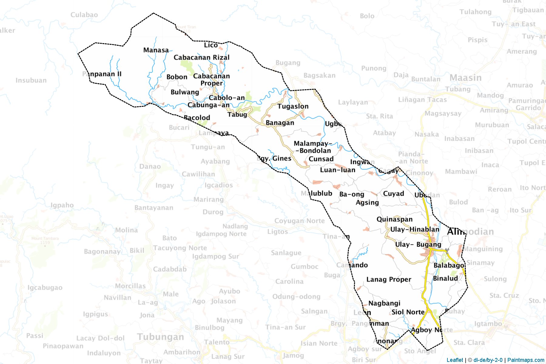 Alimodian (Iloilo) Map Cropping Samples-1